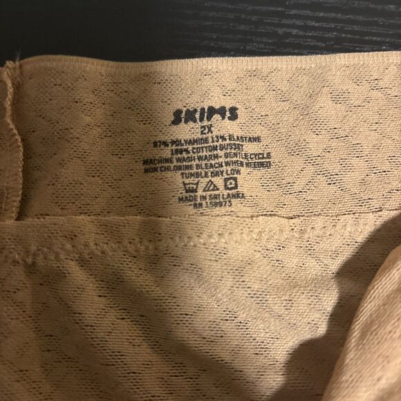 Skims Logo Mesh High Waist Briefs, Size 2X - Picture 3 of 3
